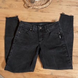 Silver Avery Skinny Jeans